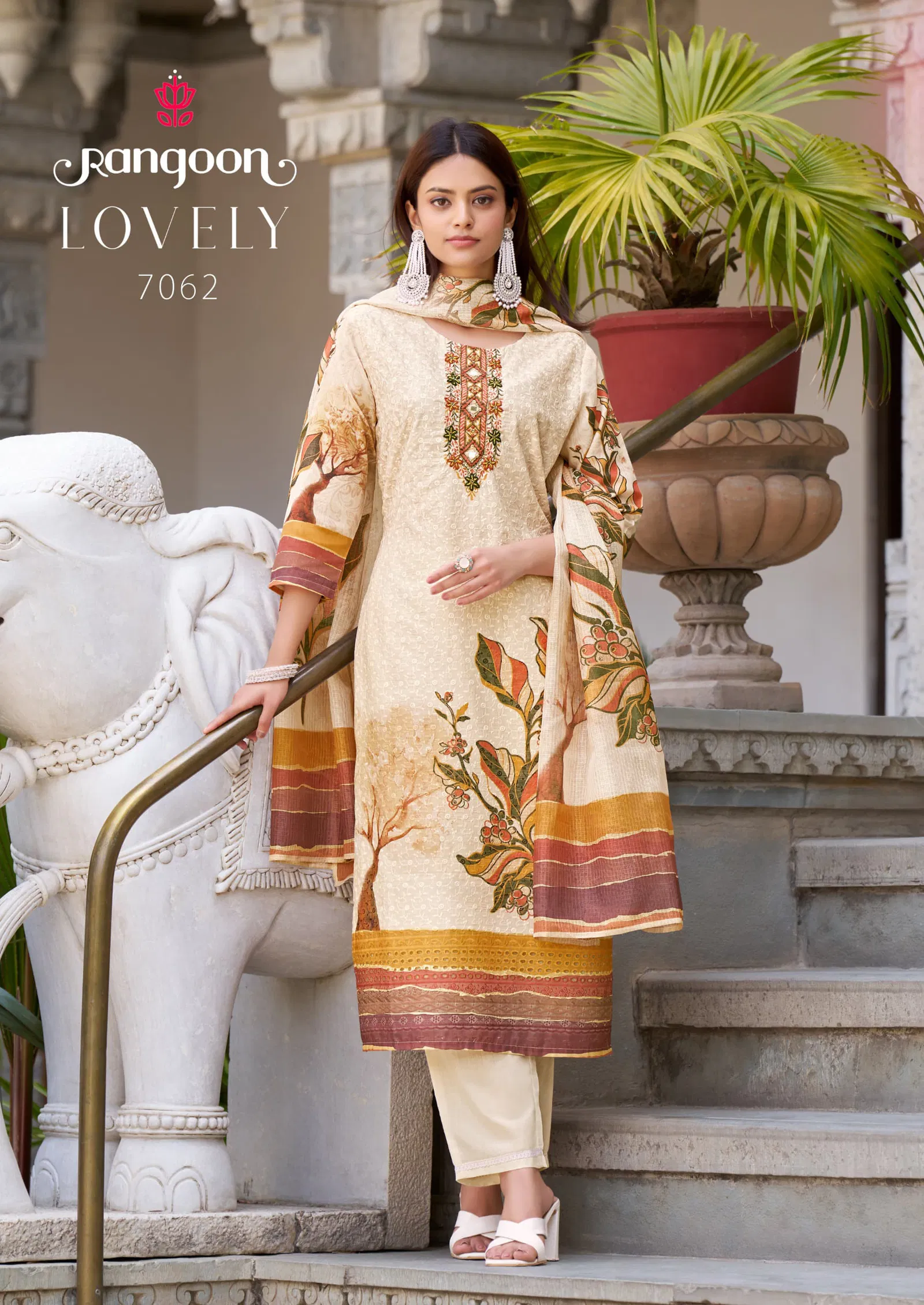Lovely By Rangoon Digital Printed Fancy Wholesale Readymade Suits In India